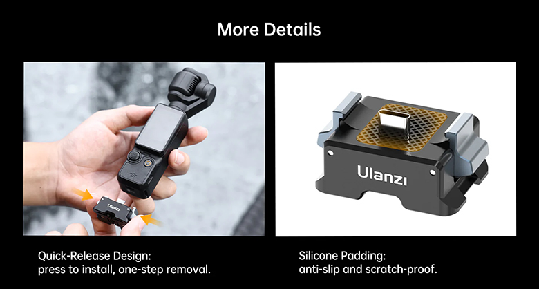 1024827_D.jpg - Ulanzi PK-10 Expansion Adapter for DJI Osmo Pocket 3 - Image 4