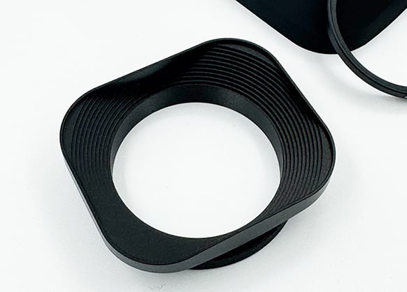 52mm Square Lens Hood Camera Armour Universal Metal