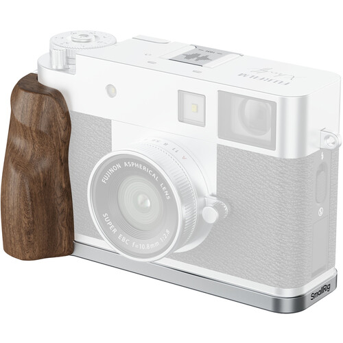 Best image for SmallRig L-Shaped Mount Plate with Wooden Handle for FUJIFILM X half Silver 5223