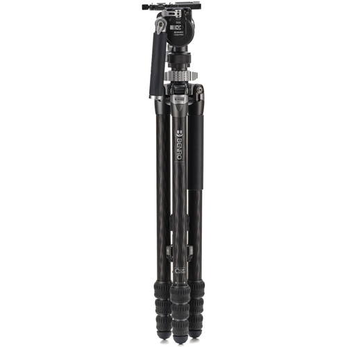 1025267_A.jpg - Benro KingPod 4-Section Tripod with FS36PRO Head (Carbon Fiber) - Thumbnail 1