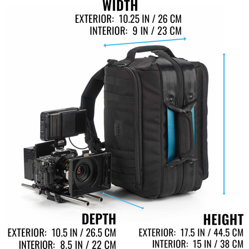 1025317_B.jpg - Tenba Cineluxe V2 Backpack 16 (Black) - Image 2