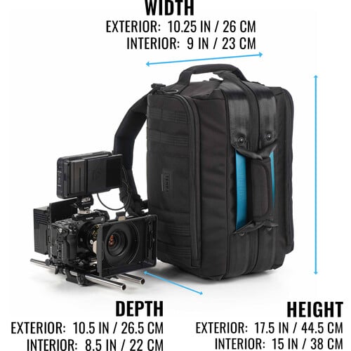 1025317_B.jpg - Tenba Cineluxe V2 Backpack 16 (Black) - Image 2