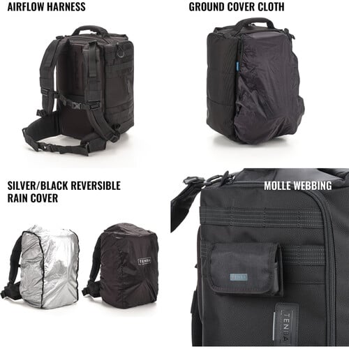 1025317_D.jpg - Tenba Cineluxe V2 Backpack 16 (Black) - Thumbnail 4