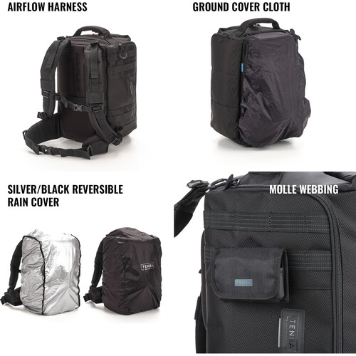 1025317_D.jpg - Tenba Cineluxe V2 Backpack 16 (Black) - Image 4