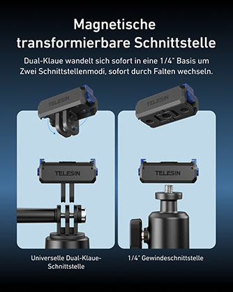 1025447_D.jpg - Telesin Quick Release Detach Mount Latch For Action 5/4/3 - Image 4