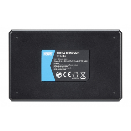 1025977_A.jpg - Newell TT-USB-C Triple Channel Battery Charger for Canon LP-E6 Series - Image 1