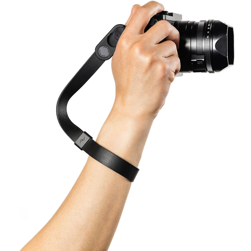 Best image for Peak Design Cuff Leather Camera Wrist Strap (Black)