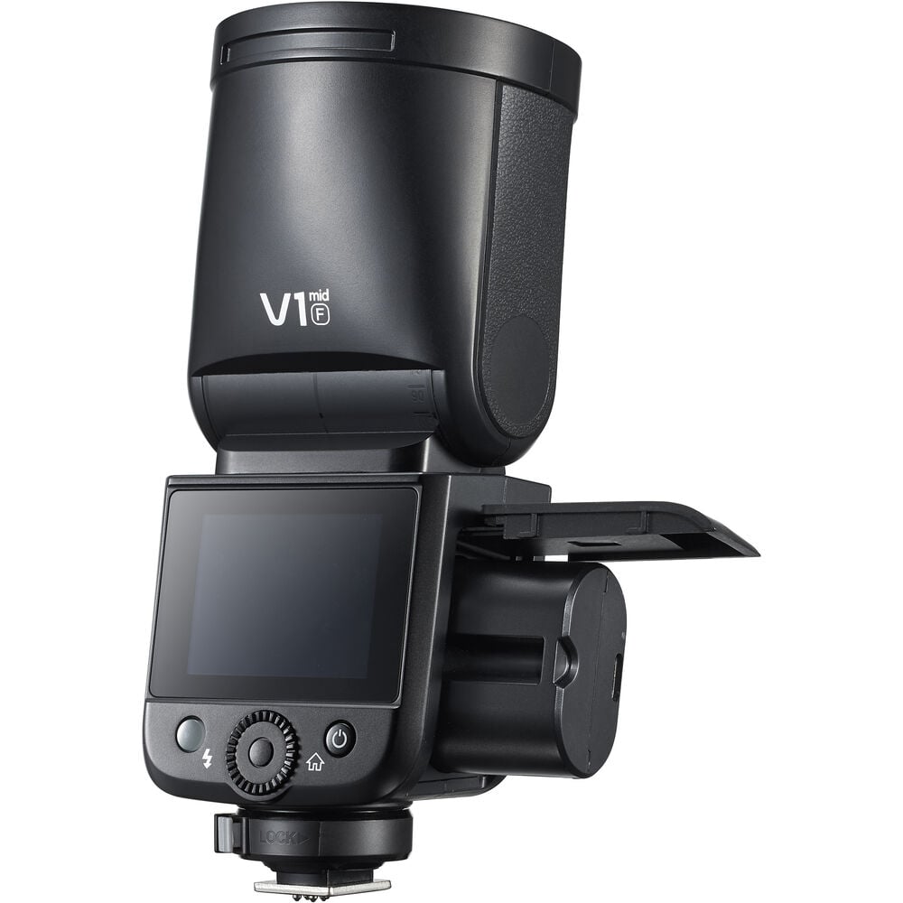 1026087_B.jpg - Godox V1mid F TTL On-Camera Flash for FUJIFILM - Thumbnail 2