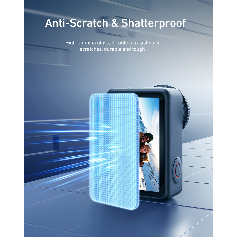 1026117_D.jpg - Telesin Tempered Glass Lens  &  Screen Protector Set for DJI Osmo Action 6 - Thumbnail 4