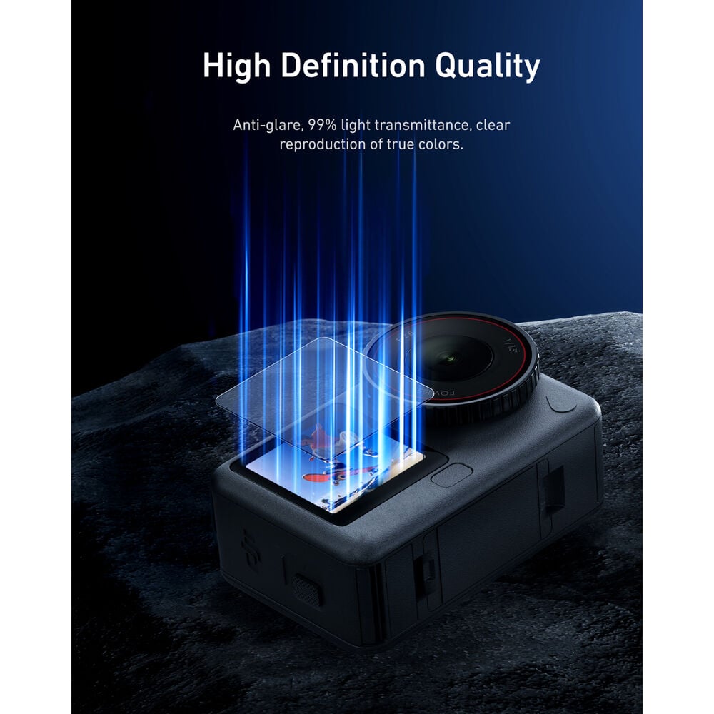 1026117_E.jpg - Telesin Tempered Glass Lens  &  Screen Protector Set for DJI Osmo Action 6 - Thumbnail 5