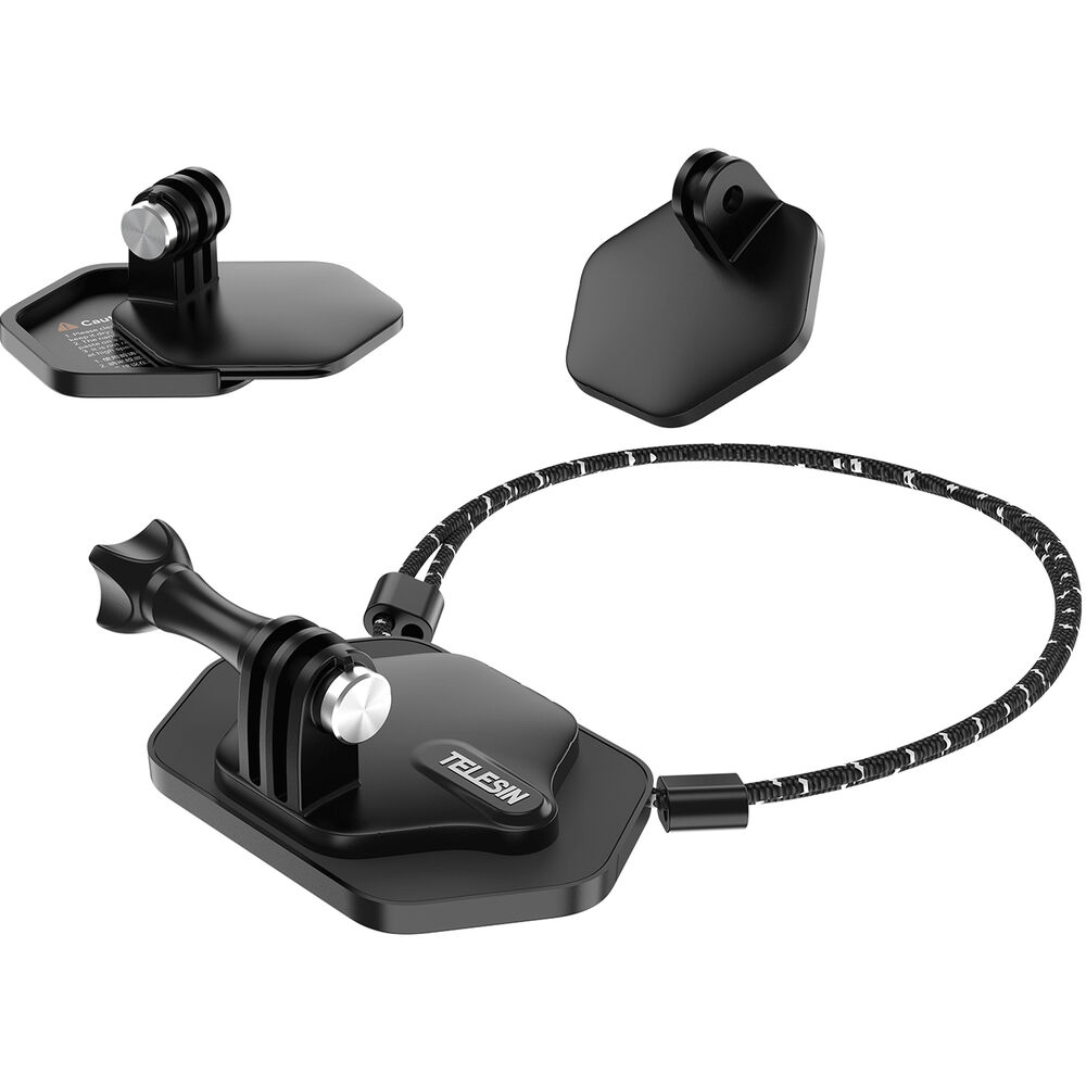 1026127_A.jpg - Telesin Magnetic Action Camera Neck Mount with Nano Sticker Kit - Thumbnail 1