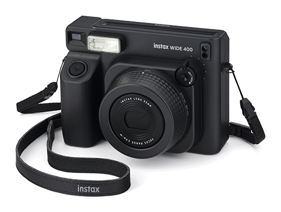 1026157_C.jpg - Fujifilm instax WIDE 400 Instant Film Camera Jet Black - Image 3