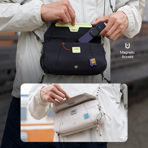 1026187_B.jpg - PGYTECH OneGo Pocket Sling (Mist White, 2L) - Image 2