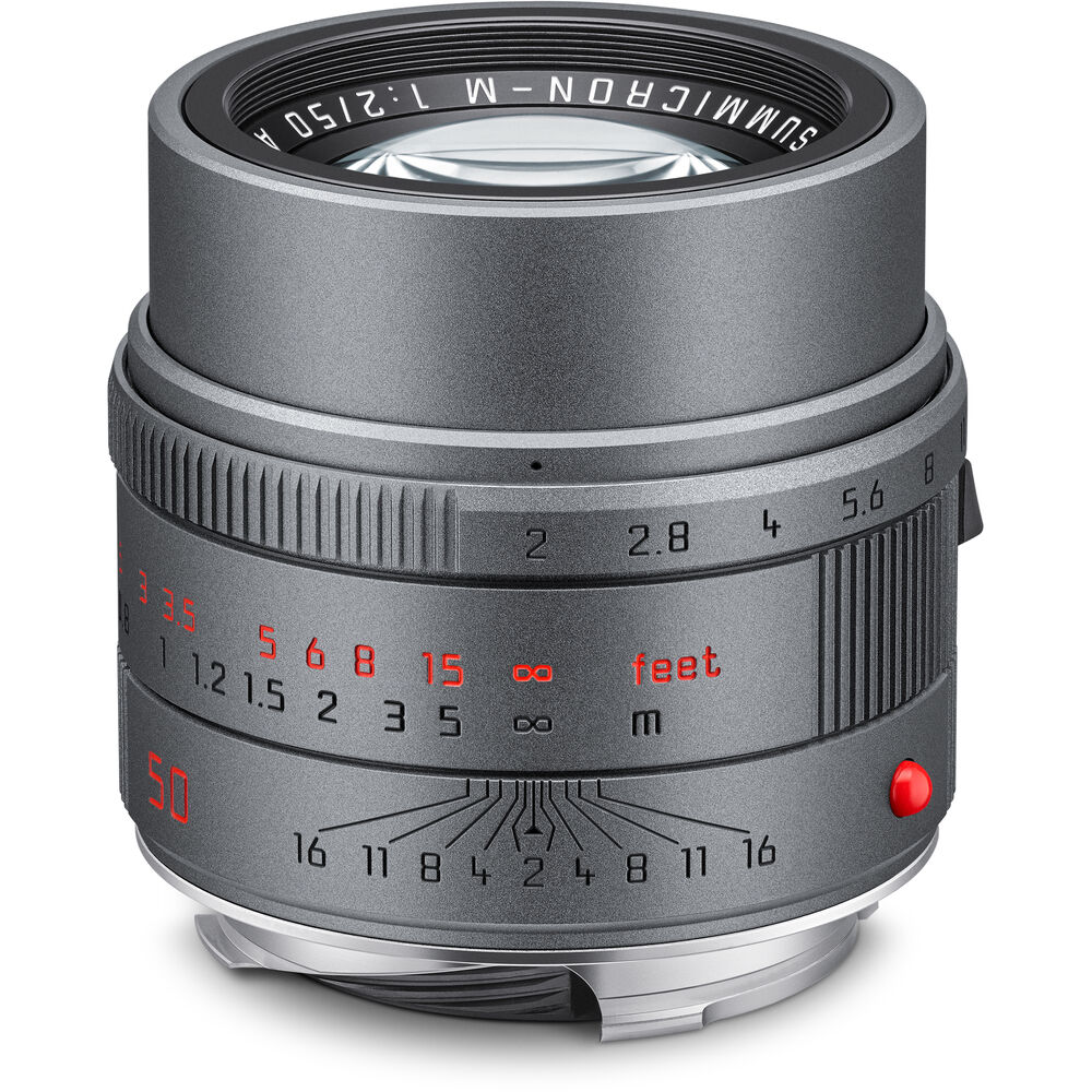 Leica APO-Summicron-M 50mm f/2 ASPH. Lens (Leica M, Metal Grey) - Best Available Image