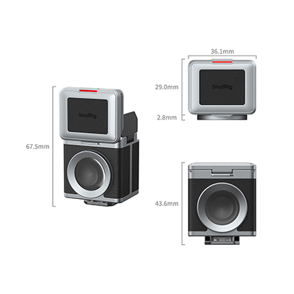 1027057_B.jpg - SmallRig 28mm Waist-Level External Optical Viewfinder 6127 - Image 2