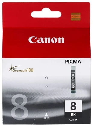 CANON CLI8BK CHROMOLIFE 100 BLACK INK TANK - Best Available Image