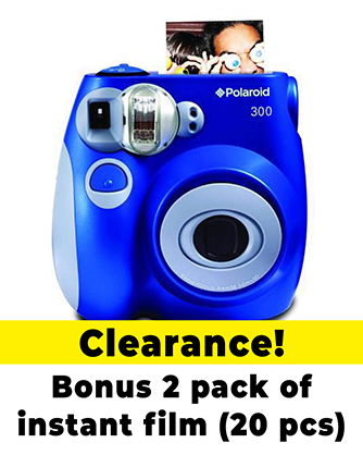 Best image for POLAROID 300 INSTANT CAMERA - Blue