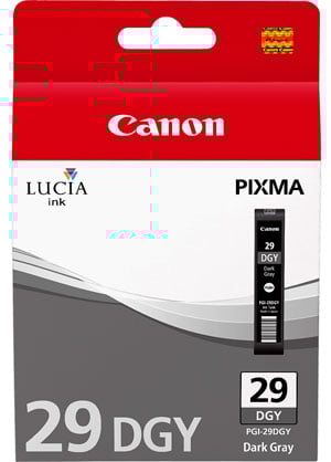 Best image for Canon PGI29DGY Dark Grey Ink Cartridge (Pro-1)