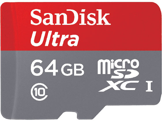 Sandisk ULTRA MICRO SDXC 64GB C10 UHS-1 100MB/S