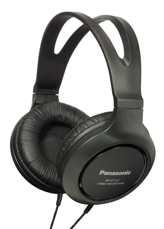 Best image for Panasonic RP-HT161 Wired Over-Ear Headphones - Black