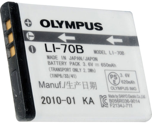 Olympus LI-70B Battery - Best Available Image