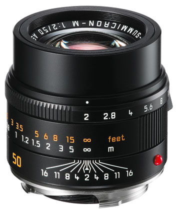 Leica APO-Summicron M 50mm F:2.0 ASPH Black