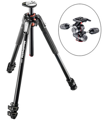 Best image for Manfrotto 190XPRO3-3W 3 Section TRIPOD + 3W Head