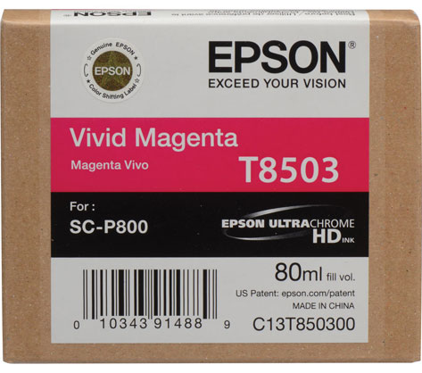 Epson T8503 80ml Magenta ink SC-P800 - Best Available Image