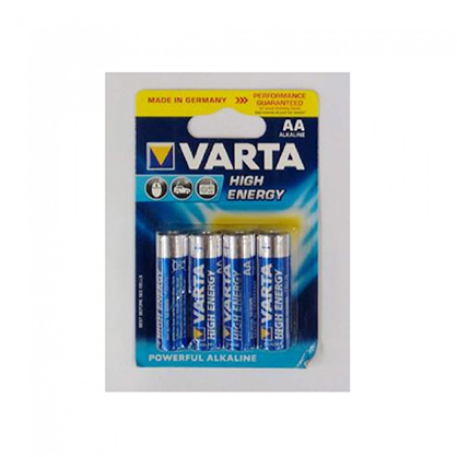 VARTA High Energy Alkaline Batteries AA 4 Pack - Best Available Image