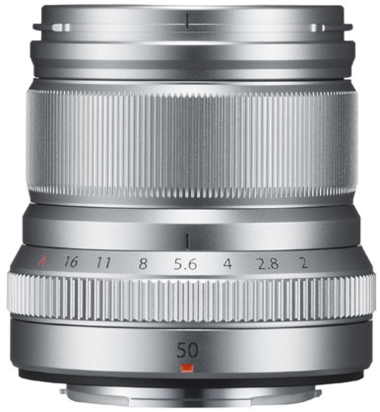 Fuji XF50mm F2 R WR Silver Lens