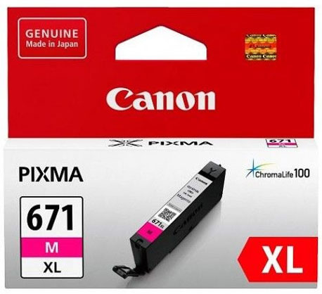 Canon CLI-671 Magenta Dye Ink (H/Y)