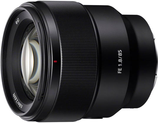 Sony FE 85mm f/1.8 Lens