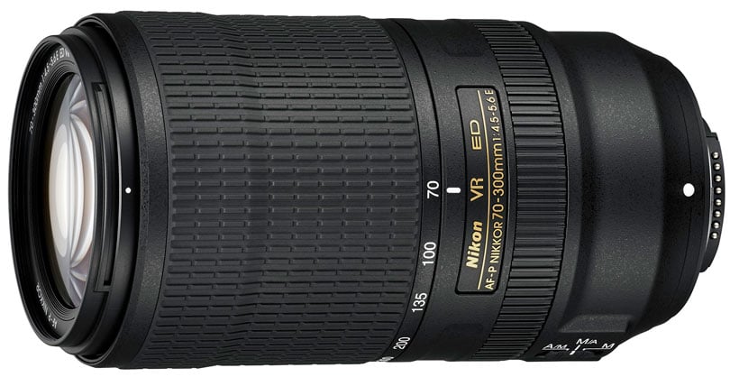 Nikon AF-P NIKKOR 70-300mm f/4.5-5.6E ED VR Lens