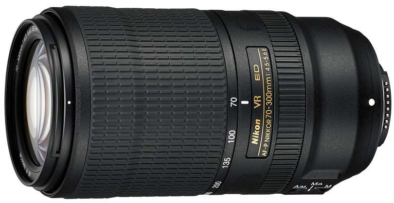 Nikon AF-P NIKKOR 70-300mm f/4.5-5.6E ED VR Lens - Best Available Image