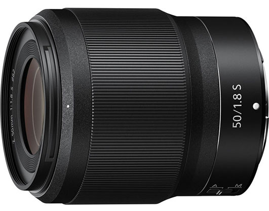 Nikon NIKKOR Z 50mm f/1.8 S Lens