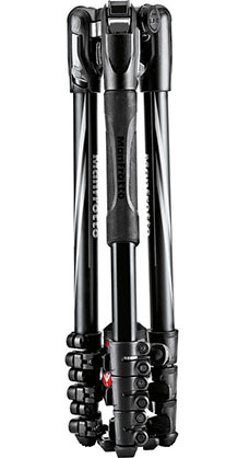 1015018_A.jpg - Manfrotto Befree Advanced Tripod +494 Ball Head (Lever Locks, Black) - Thumbnail 1