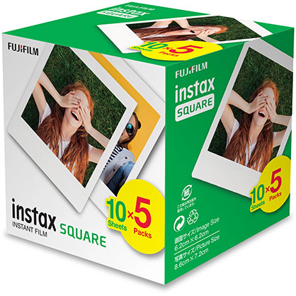 Best image for Fuji Instax Square film 50pk
