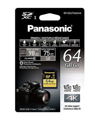 Best image for Panasonic 64GB SDXC UHS-I card