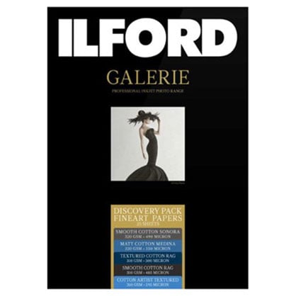 Best image for Ilford A4 Galerie Discovery Pack Fine Art 25s