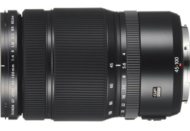 FUJIFILM GF 45-100mm f/4 R LM OIS WR Lens + $700 Cash Back via Redemption