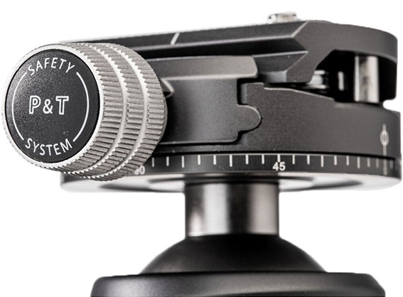 1015988_A.jpg - Benro Gx30 Three Series Arca-Swiss Style Low Profile Aluminum Ballhead With PU56 - Thumbnail 1