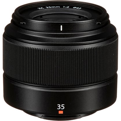 fujifilm XC 35mm F2 Black