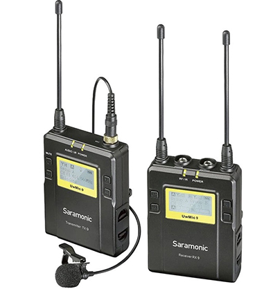 Saramonic UwMic9 Kit 1 RX9+TX9 Dual Channel UHF Wireless Transmitter and Receive - Best Available Image