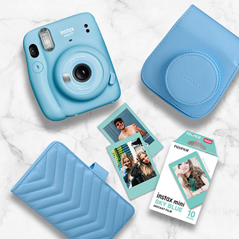 fujifilm instax mini 11 camera blue