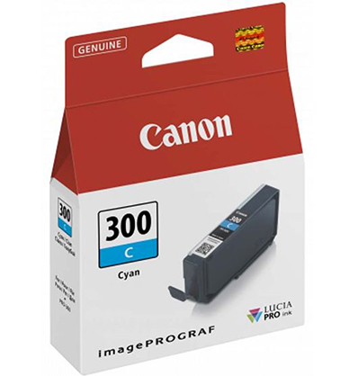 Canon LUCIA PRO PFI-300 Cyan Ink Cartridge - Best Available Image