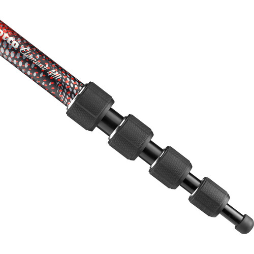 1016938_A.jpg - Manfrotto Element MII Aluminum Monopod (Red) - Image 2
