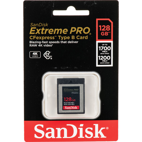 その他 SANDISK EXTREME PRO CFE TYPE B 128GB SanDisk Extreme PRO CFexpress 128gb type B