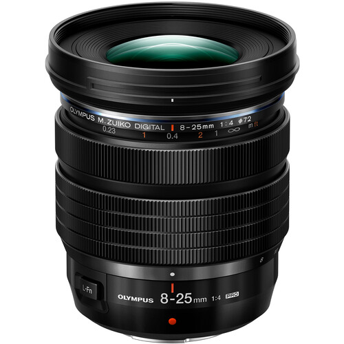 Olympus M Zuiko Digital ED 8-25mm F4 PRO Lens - Best Available Image