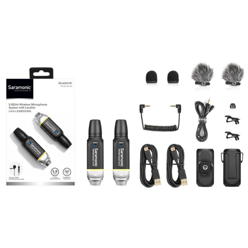 1018068_A.jpg - Blink 800 B1 5.8GHz Wireless Lavalier Microphone System - Thumbnail 1