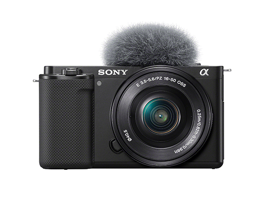 1018388_A.jpg - Sony ZV-E10 with 16-50mm  II Lens Kit Black - Image 1